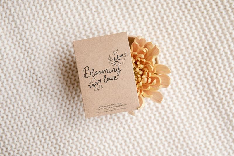 Blooming love - Seeds packet - All we seed