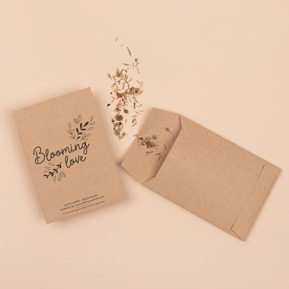 Blooming love - Seeds packet - All we seed