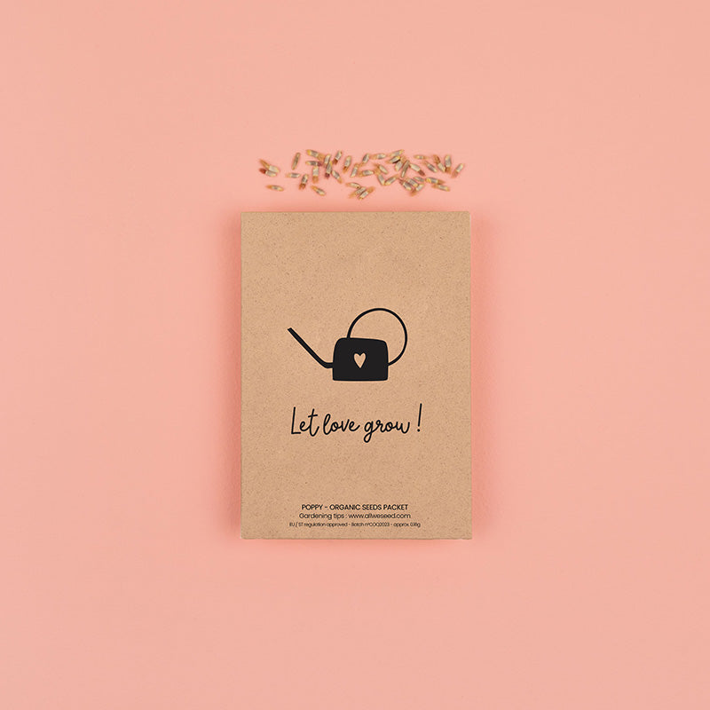 Let Love Grow - Seed packets