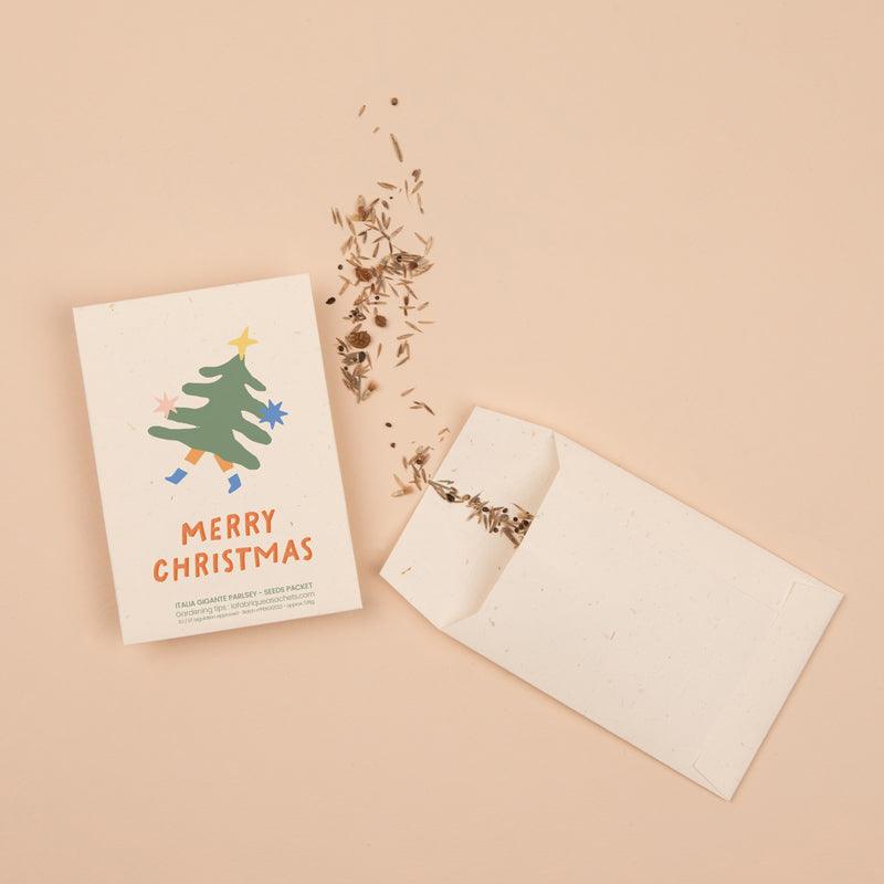 Merry Christmas - Seeds packet - All we seed