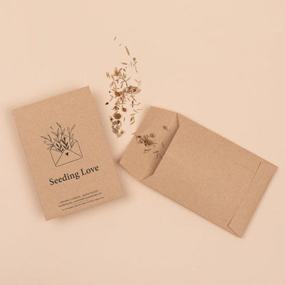 Seeding love - Seeds packet - All we seed